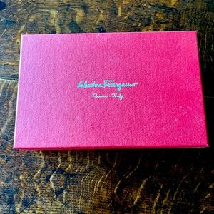 Salvatore Ferragamo silk scarf with animal and shoe theme